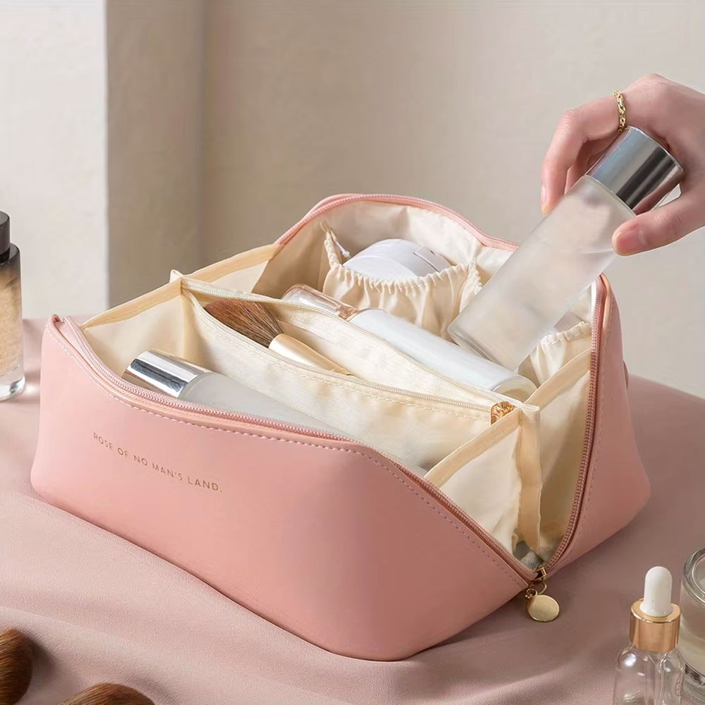 Organizer na kosmetyki, damska – Reusable Zip Bag recenzja i cena