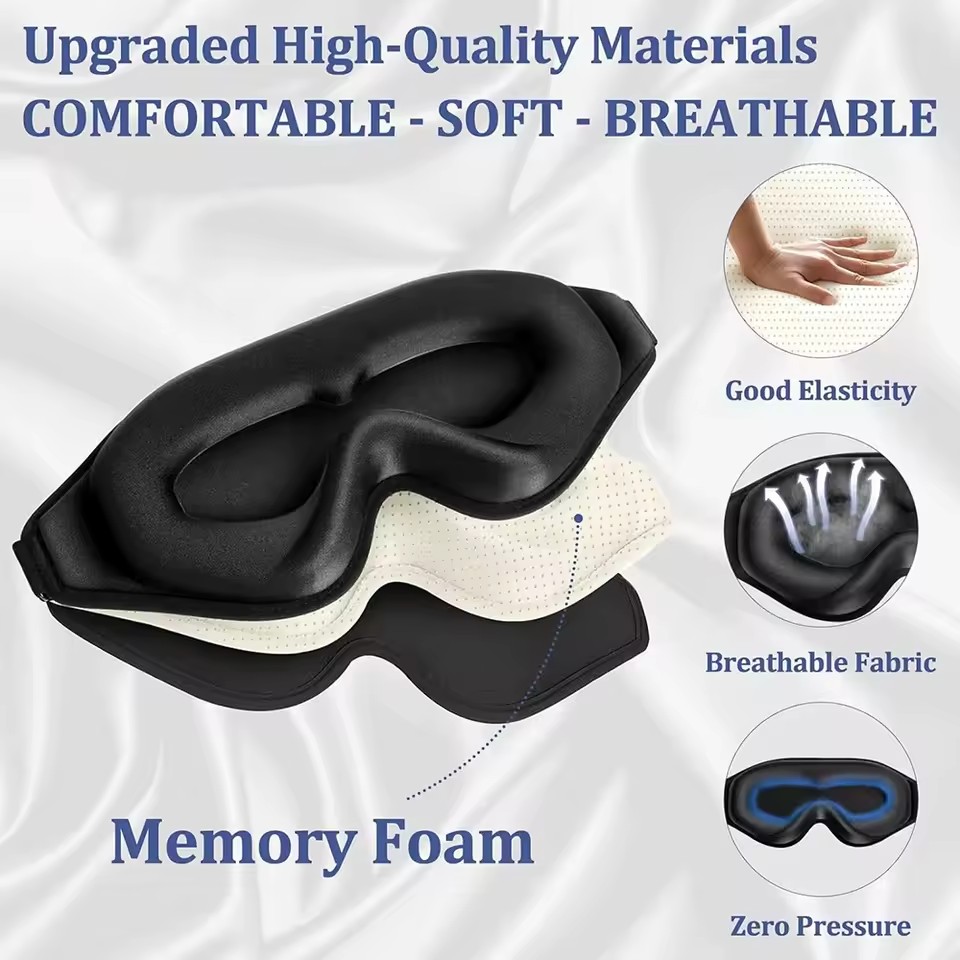 Maska na oczy 3D, wygodna i od – Eye Mask Sleep Travel recenzja i cena