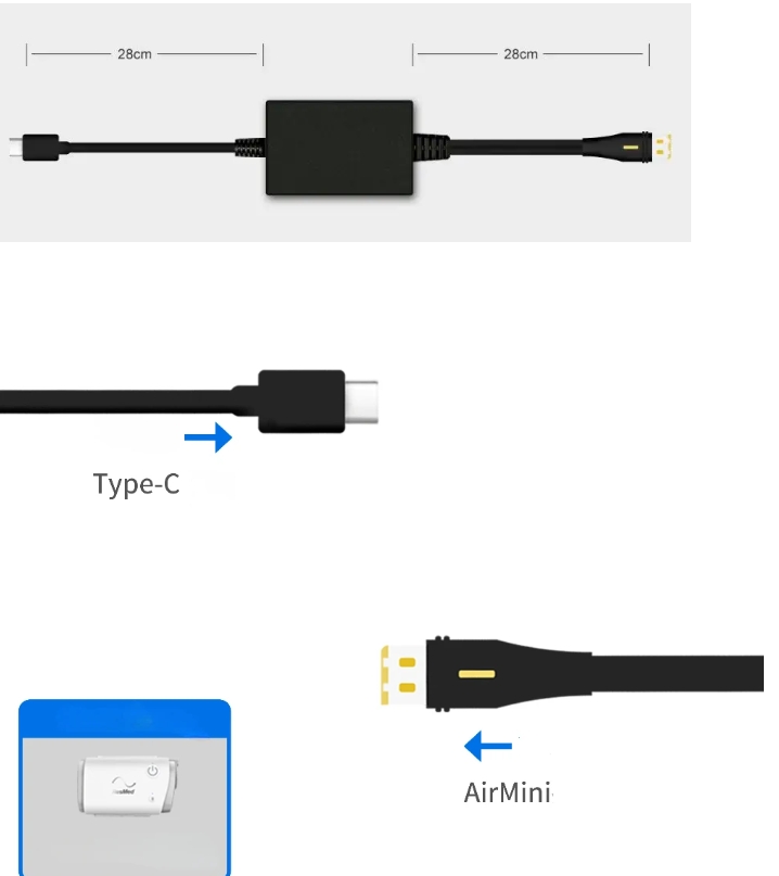 Kabel do ładowania ResMed Airm – Travel Accessories For Train recenzja i cena
