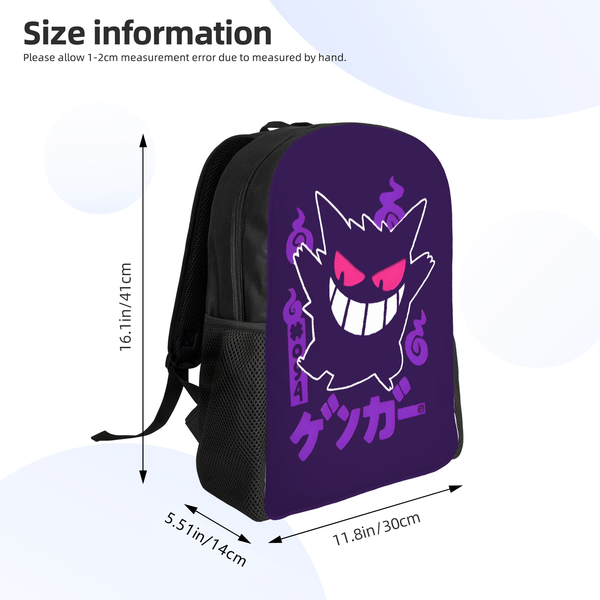 Plecak 3D z Pokemonem Gengarem – Travel Accessories To 3D Print recenzja i cena