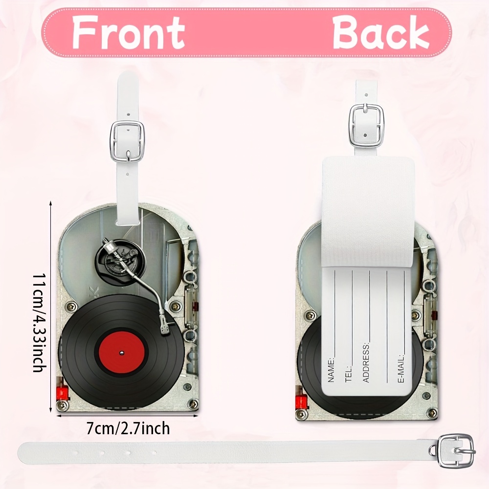 Vintage winylowy gramofon, zaw – Travel Accessories Luggage Straps recenzja i cena