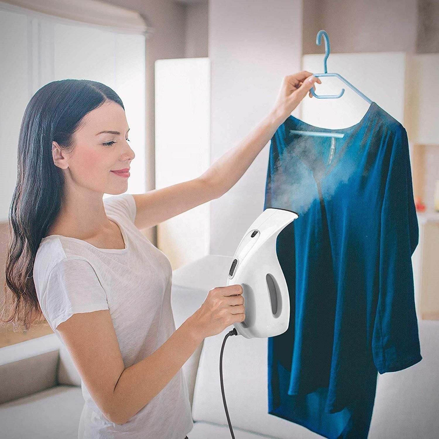 Szybkie nagrzewanie, przenośna – Portable Steamer Clothes recenzja i cena